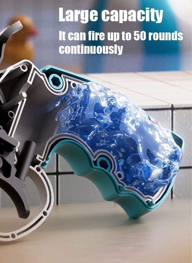 تابيت مسدسات مائية بتصميم دوار، مناسبة للكبار والصغار، قوة عالية وسعة كبيرة، مدى يصل إلى 10 أمتار، مثالية لألعاب الصيف، الشاطئ، والحفلات الخارجية - Image 4